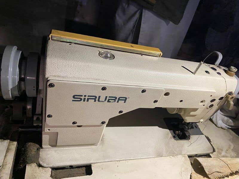 siruba sewing machine edge cutting lock stitch 3