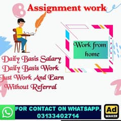 writing basis assignment work