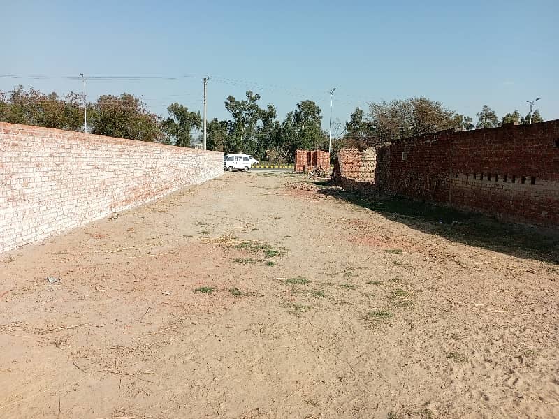 On Excellent Location 6 Marla Commercial Plot Situated In Canal Center Commercial For sale 3