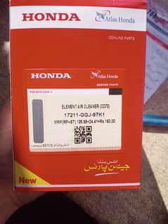 genuine Honda air filter new model