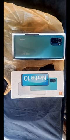 Redmi note 10 With box and charger