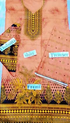 Dress / ladies suit / fancy dress / wedding wear / formal dress