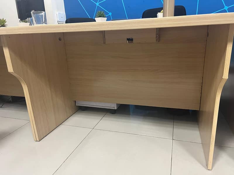 Selling Two Office Workstations (Wooden) 4