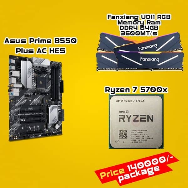 B550 motherboard combo 0