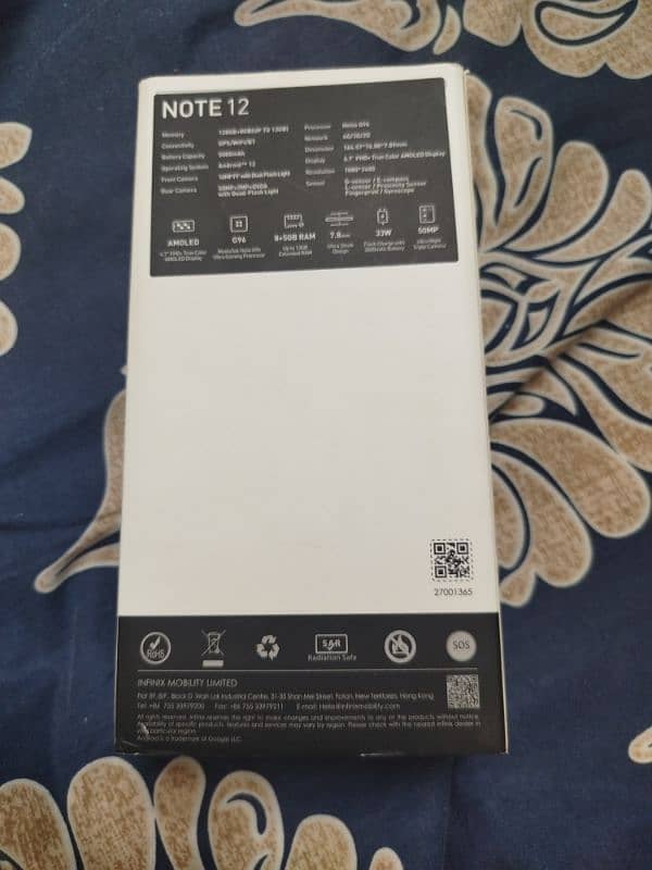 Infinix note 12 G96 3