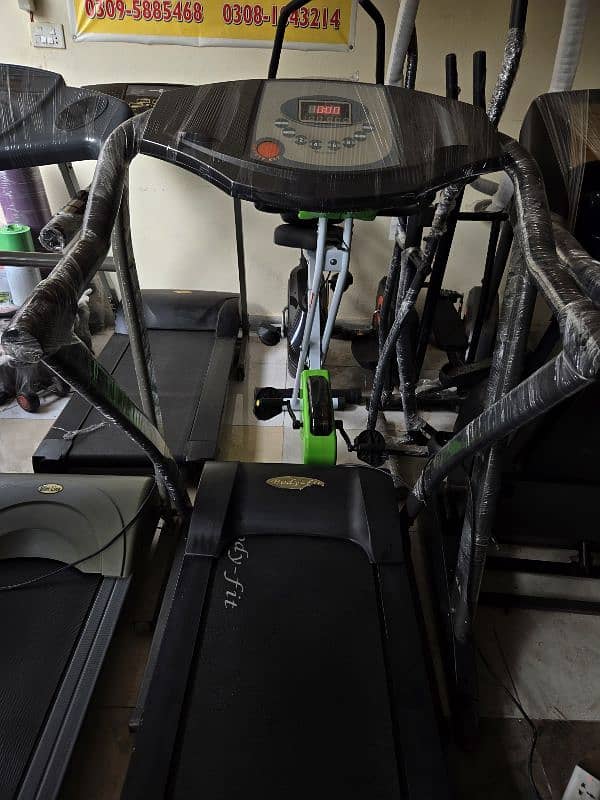 treadmill 0308-1043214/ mannual treadmill / exercise bikes / home gym 7