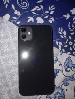 Iphone 11 in black color jv Model 64gb with 93% of battery health