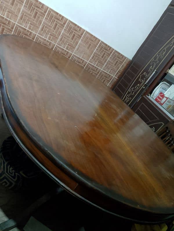 Big size wooden Dining table for sale . . ۔ 2