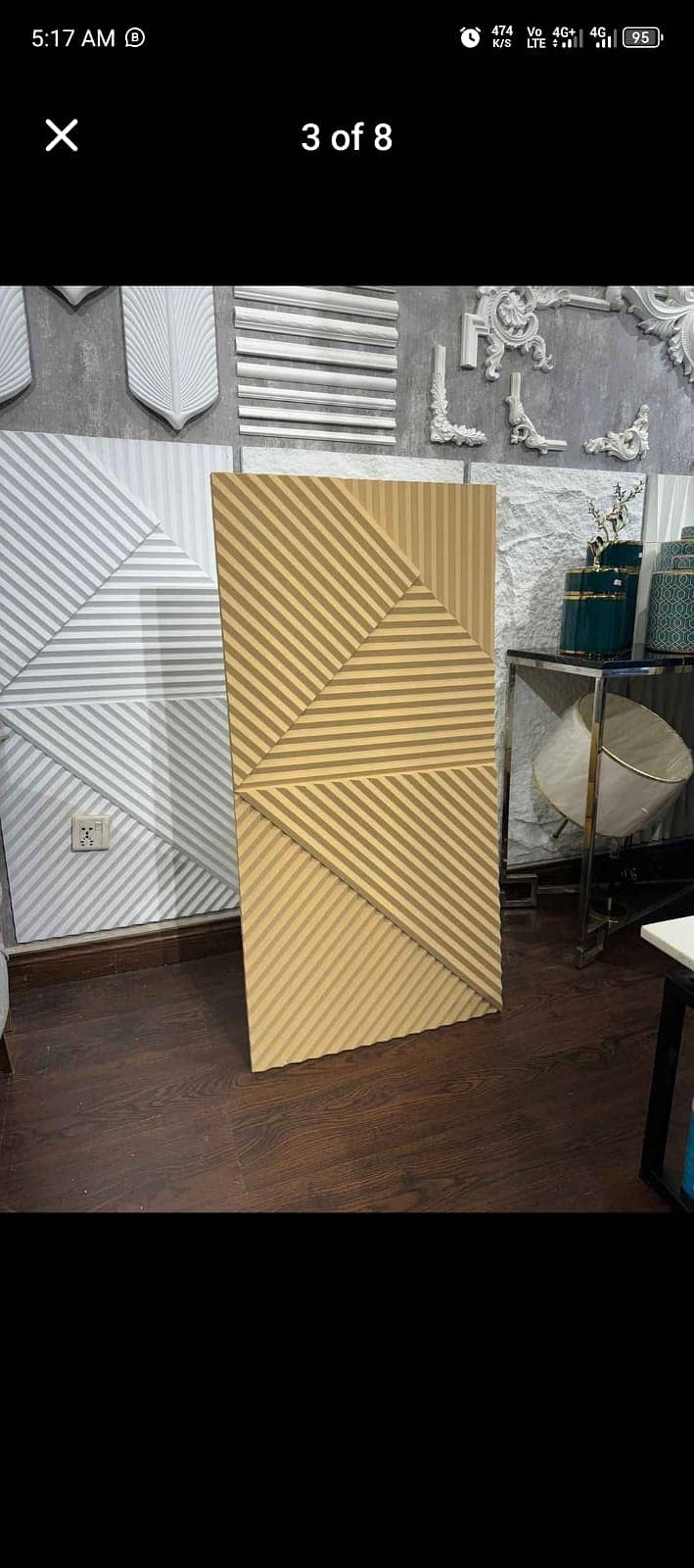 Wpc wall panels/ PVC wall panels/ Solid wall panels/ Interior Design 4