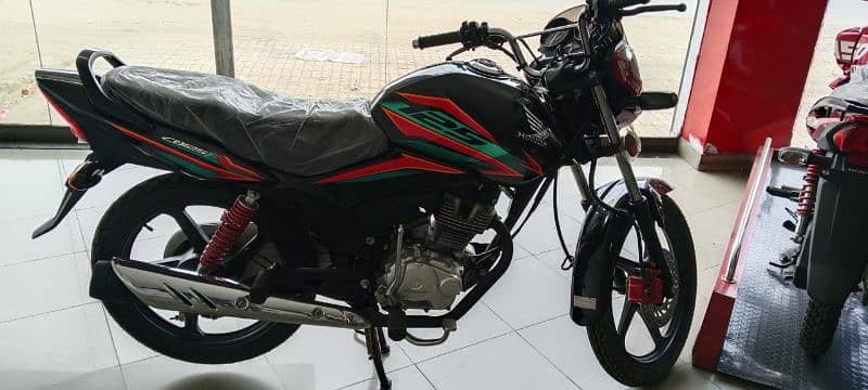 Cb 125F ( zero meter applied for ) 0