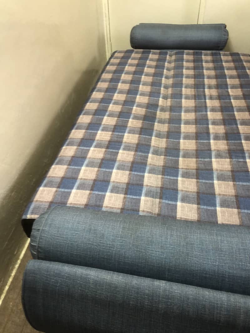 Sofa cum bed- Slightly used 7.5 feet(90 inch) lenght 4