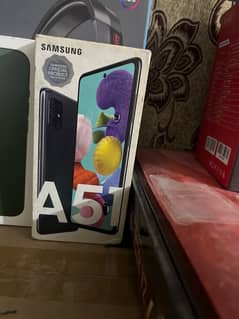 PTA Samsung Galaxy A51 128/6 GB black with box original charger