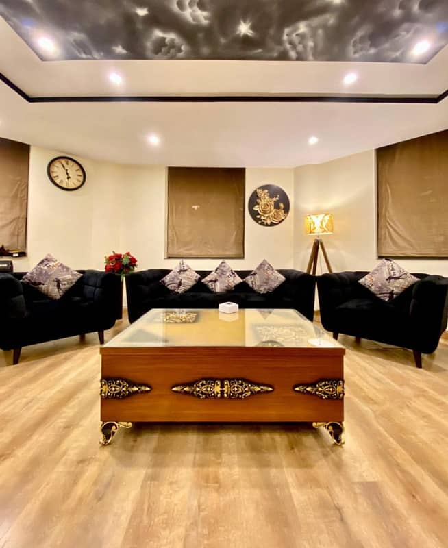 One bed luxury furnished apartment available for rent in gulberg hieghts gulberg greens islamabad. 8