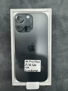 IPHONE 16 PRO MAX 256 HK FULL SIM TIME NON PTA