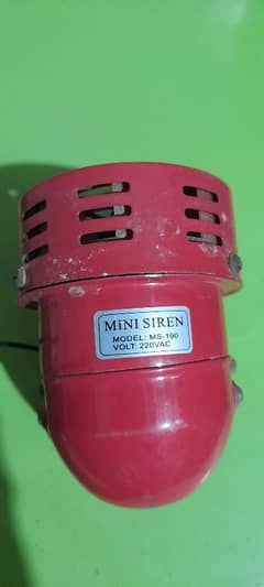 Mini siren