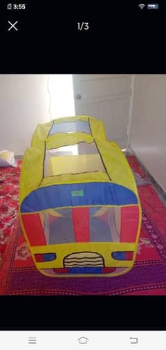 kids tent bus house