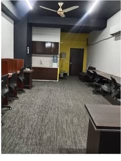 Fully Furnished Office Area 600 Square Feet Office Available For Rent Real Pictures In Gulberg 3 Lahore