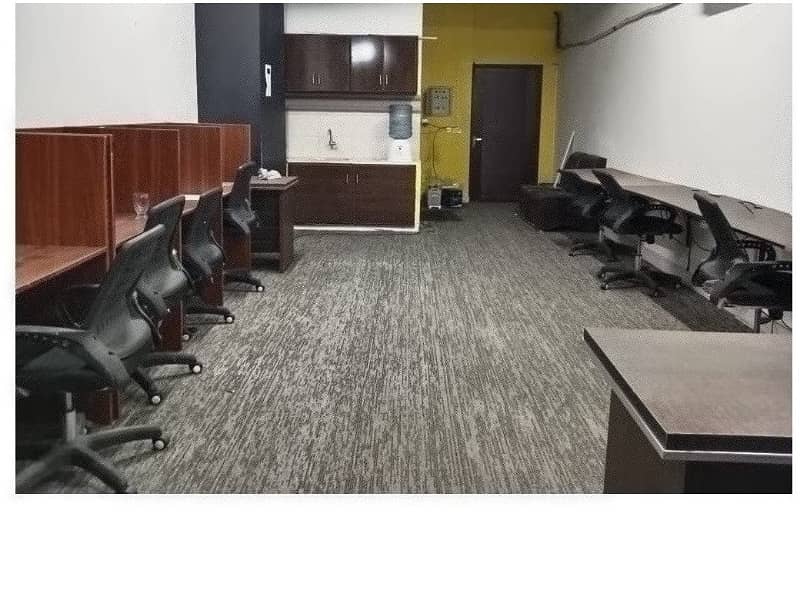 Fully Furnished Office Area 600 Square Feet Office Available For Rent Real Pictures In Gulberg 3 Lahore 1