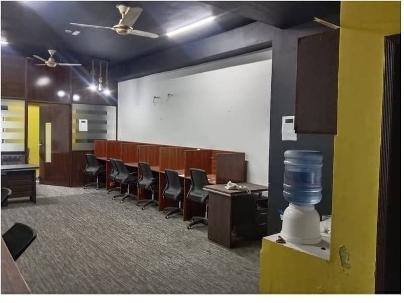 Fully Furnished Office Area 600 Square Feet Office Available For Rent Real Pictures In Gulberg 3 Lahore 4