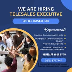 Telesales Representative - Office Job (Faisalabad)