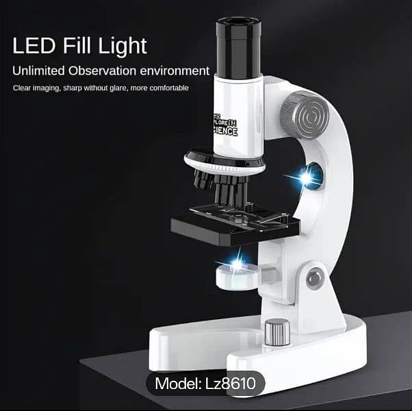 Children Microscope - Best for children education - 1200 X Zooming 1