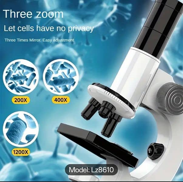 Children Microscope - Best for children education - 1200 X Zooming 5