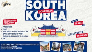 100% Done Base south korea Visit Visa – Fast & Hassle-Free Process