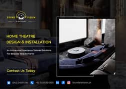 Complete Home Cinema Room Design|Build & Installation