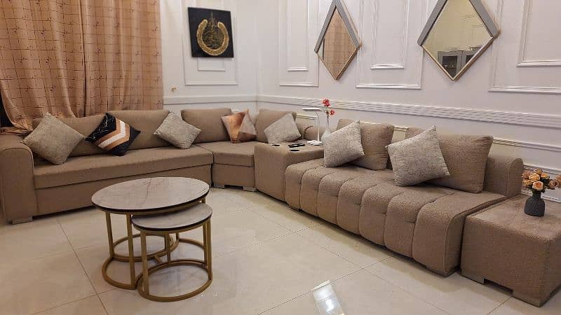 sofa with TV lounge set up 2