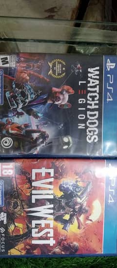 watch dogs legion PS4  Evil west ps4