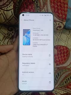 oneplus 9 pro 12.256 Bilkul new pta single sim