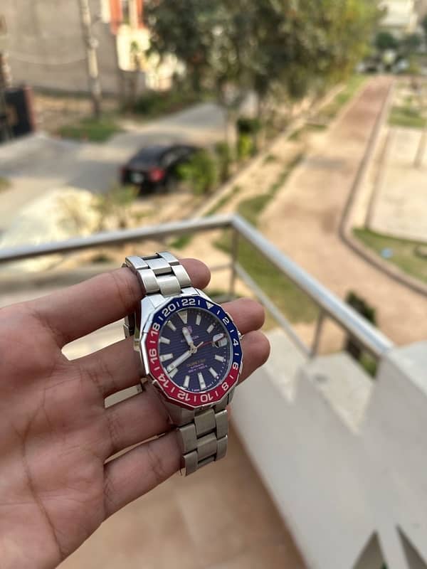 tag heuer calibre 7 gmt auto watch for sale 2