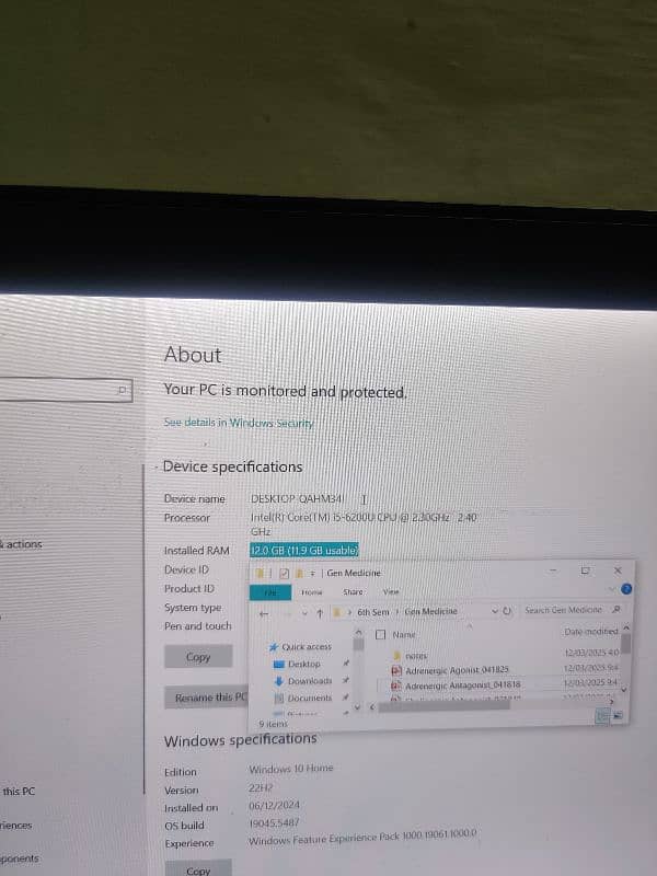 Latitude E5270 i5-6th Generation (12Gb Ram) 3
