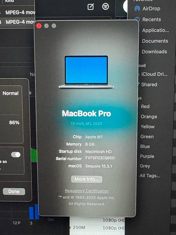 mac book pro 2020 mac chip 13 inch 4