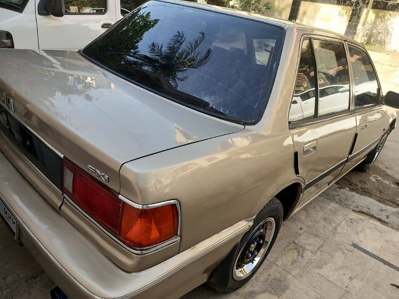 Honda Civic EXi 1988 LIKE NEW WITH ALL ORIGINAL DOCX FILE TAX UPDATED 4