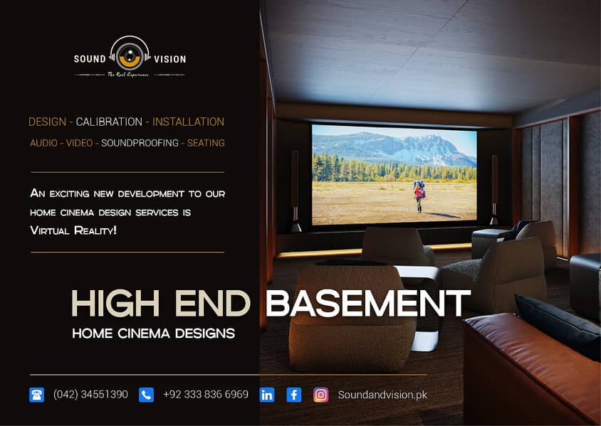 Home Cinema | Design|Installation| AV Solution|Acoustic Solutions 0