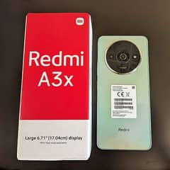 Urgent sale Brand New Redmi A3x Phone 3Ram 64Memory