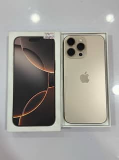 iphone 16pro max || Non PTA || Physical + Esim || 3.5 month simtime