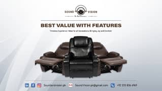 Sound & Vision Recliner For Home Theater