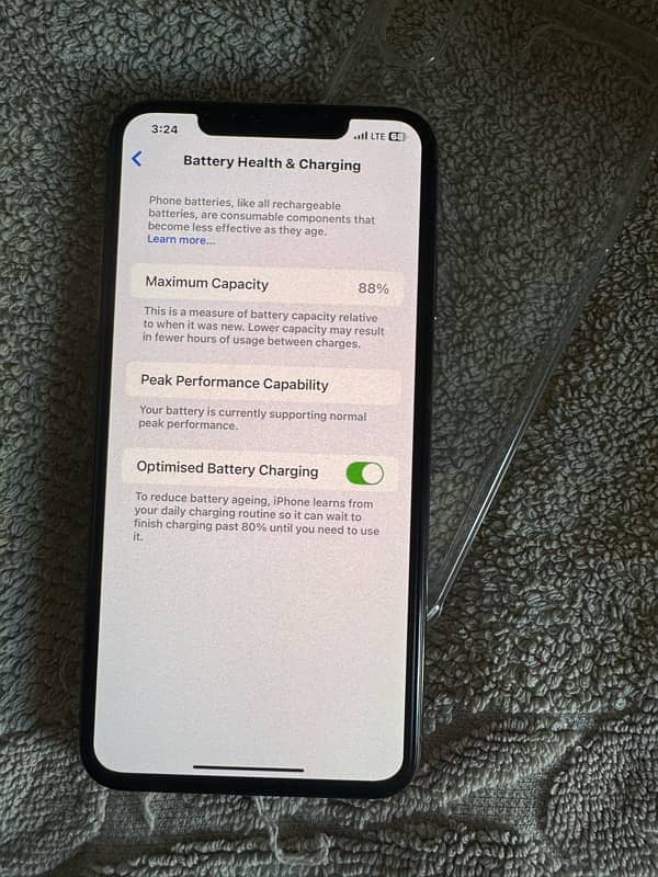 Iphone xs max 256gb dual sim pta approved all ok 4