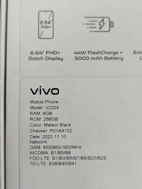 vivo y36 256gb For sale 3