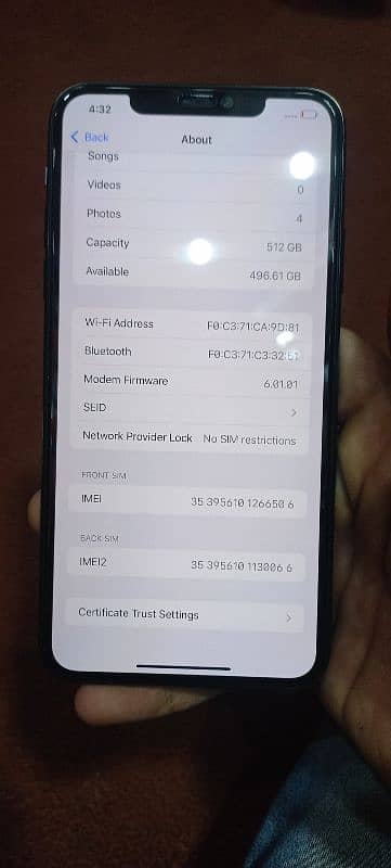 I PHONE 11 PRO MAXS FACTORY UNLOOK NON PTA 11