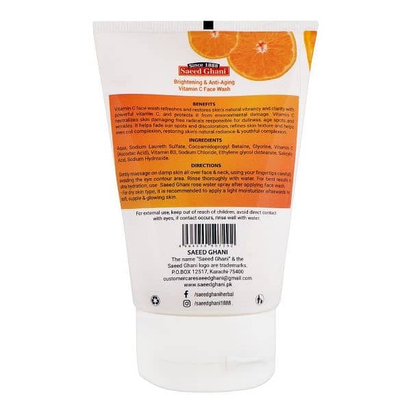 Saeed Ghani Vitamin C Face Wash 2