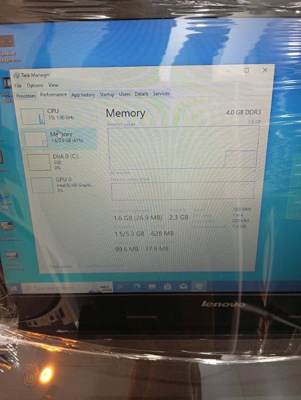 LENOVO I3 4TH GEN 4GB RAM 128 SSD 6