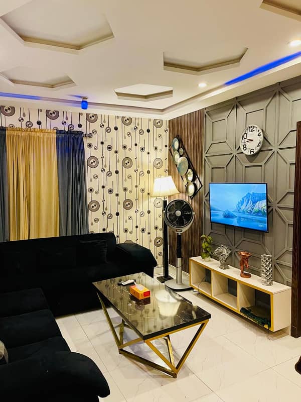 Luxury 1 Bed Furnished Apartment Available For Rent In Nishtae Block Sector E Bahria Town Lahore 7