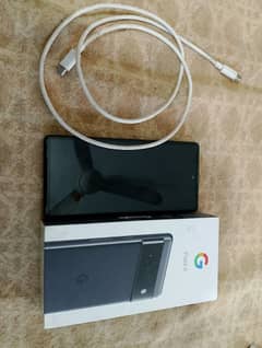 Google pixel 6 non pta  with box and accessories