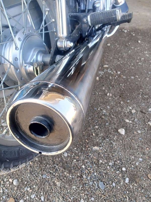 Honda cg 125 silencer 1