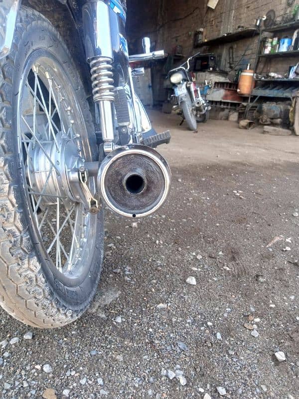 Honda cg 125 silencer 2