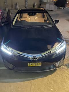 Toyota corolla altis for Rent.