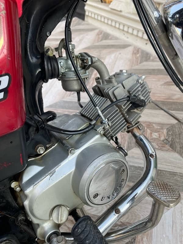 United 70cc total original parts apny he abi tak lagy ha 6